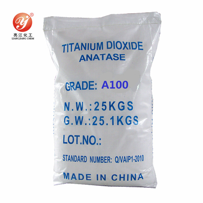 Chemische Materiële Anatase-de Rangiso Goedkeuring van de Titaandioxidea100 Industrie